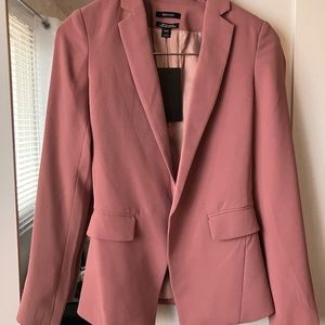 RW&Co Long Flowy Crepe Blazer